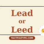 Lead or Leed — Which Is Correct? Full Comparison — featured image