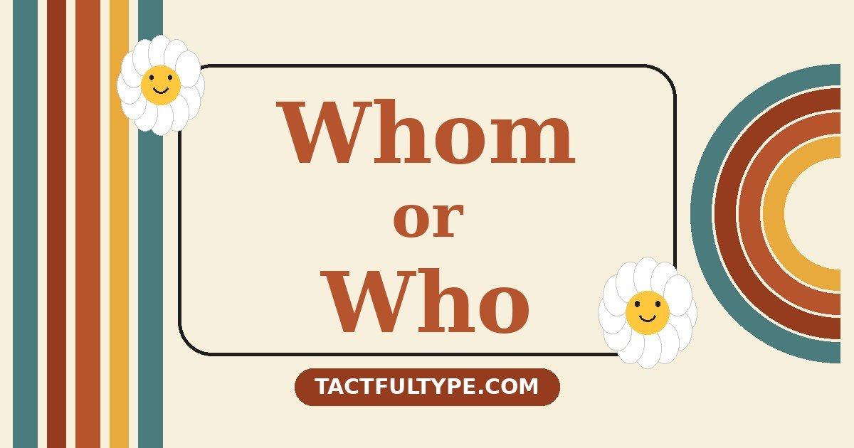 Difference Between Whom and Who: Simple Guide with Examples — featured image